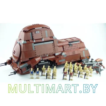 Конструктор Lepin 05069 Многоцелевой транспорт торговой федерации (1338 деталей) картинка 6